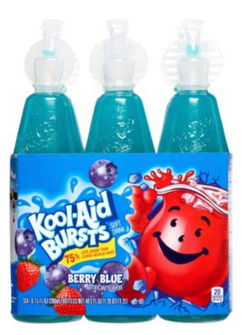 Kool-Aid Bursts Fruit Juice, Berry Blue